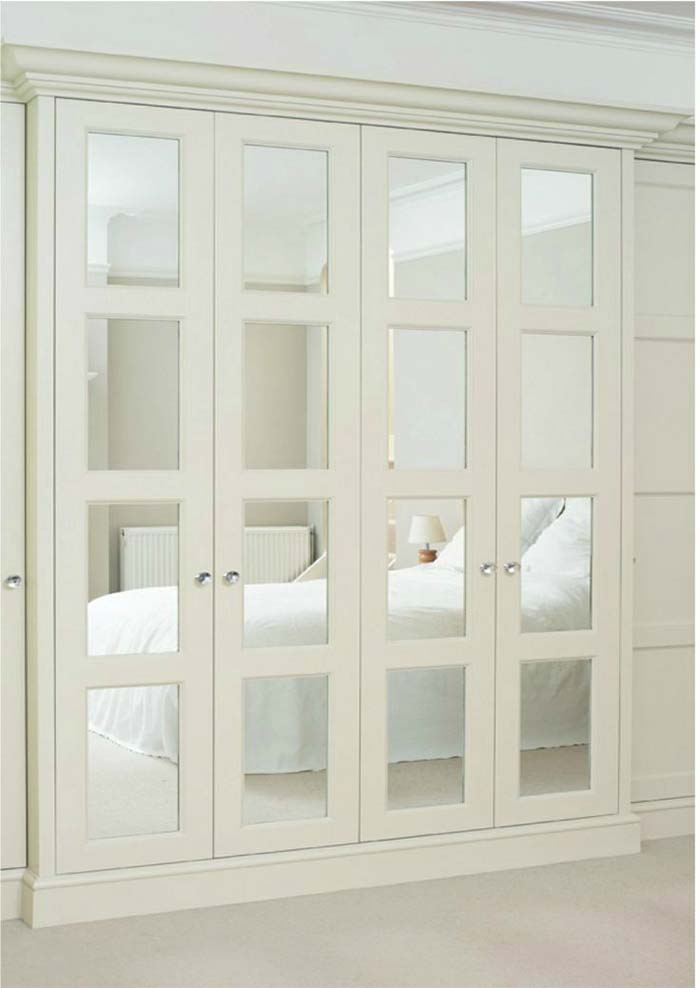 Mirrored Closet Doors #closet #mirror #door #decorhomeideas