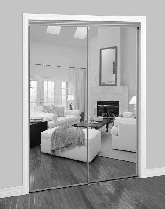 Sliding Mirror Walk-In Closet Door #closet #mirror #door #decorhomeideas