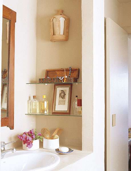 Bathroom Glass Shelves