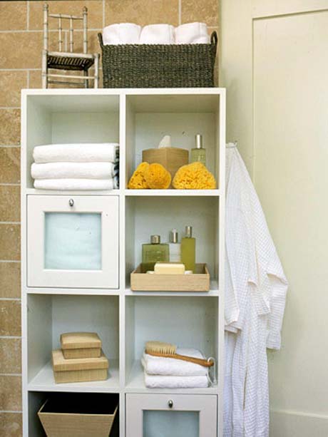 Bathroom Storage Ideas With Racks