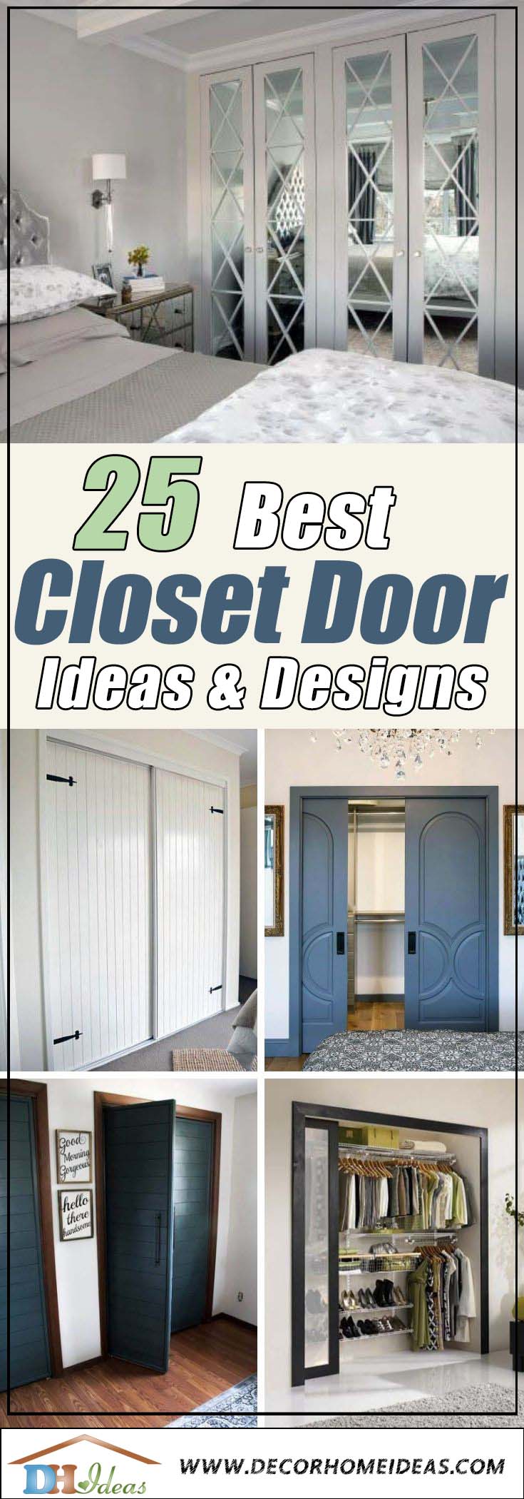 Best Closet Door Ideas #closet #door #interior #decorhomeideas