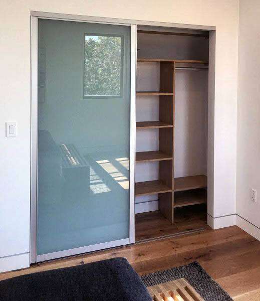 Contemporary closet door design ideas #closet #door #interior #decorhomeideas