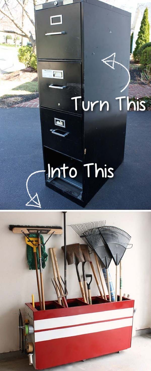 File Cabinet Makeover #furniture #makeover #diy #decorhomeideas