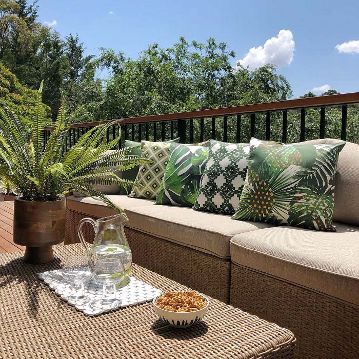 Floral Patio Cushions