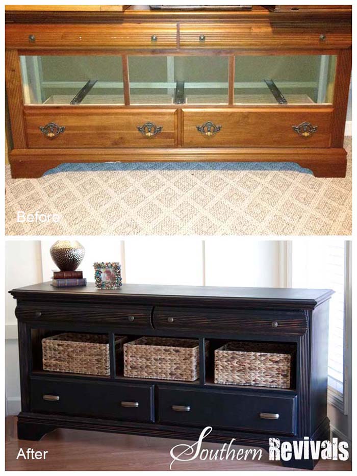 DIY Dresser Makeover #diy #furniture #makeover #repurpose #decorhomeideas