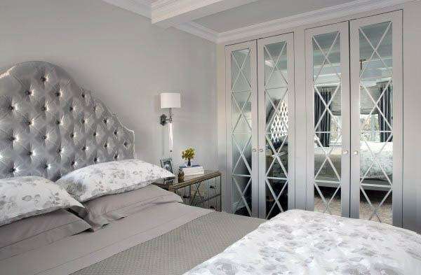 Closet doors with mirrors #closet #door #interior #decorhomeideas