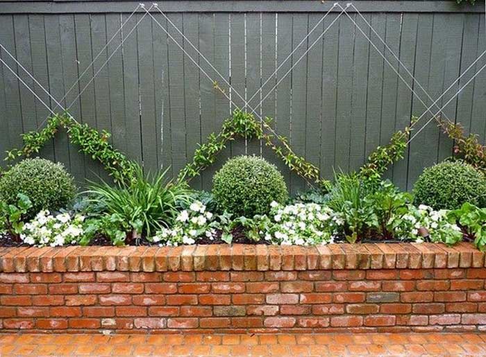 Trellis Ideas With Strings #garden #trellis #decorhomeideas