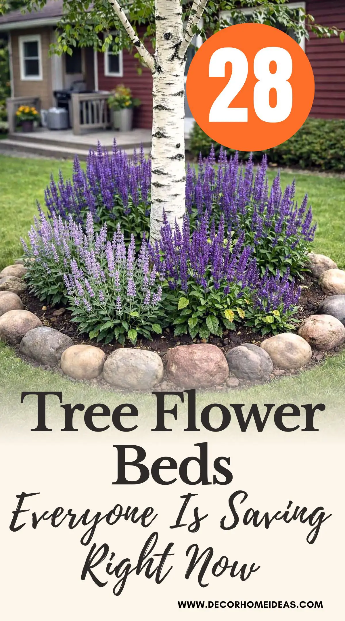 These flower beds around trees are some of the most eye-catching garden ideas right now. From colorful cottage-style blooms to clean, modern layouts, each design shows how to frame a tree beautifully. If you&rsquo;re planning a garden refresh, these 28 ideas are worth saving for later. Click to see them all.