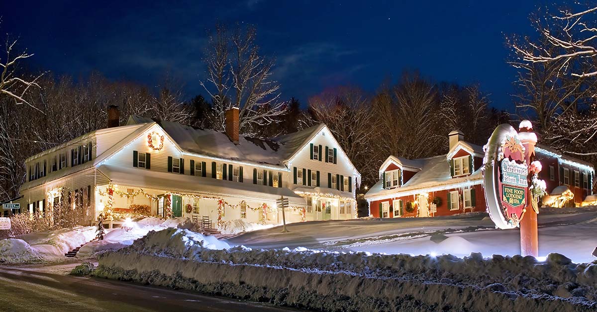 Christmas Farm Inn and Spa In Winter