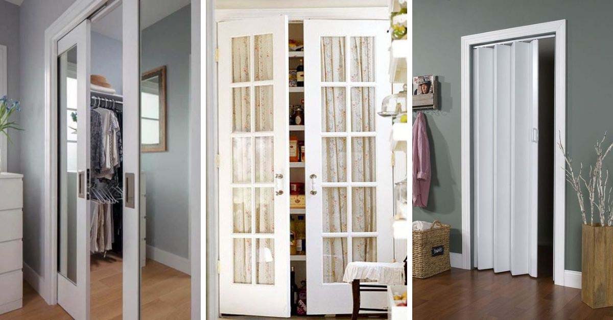 10 Best Closet Door Alternatives For, Replace Sliding Closet Doors With Folding