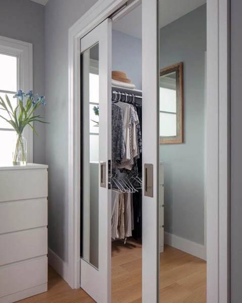 Closet Pocket Doors  #closet #doors #organization #decorhomeideas