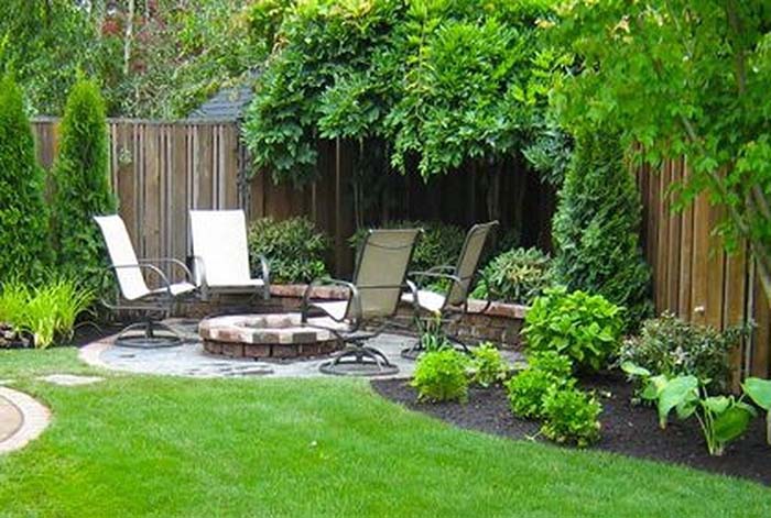 Corner Garden Patio Design #garden #corner #decorhomeideas