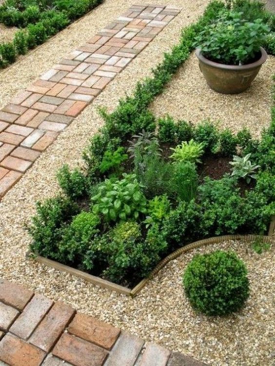 Corner Garden With Gravel #garden #corner #decorhomeideas