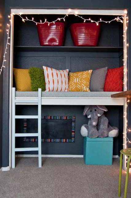 25 Unexpected Ways To Transform An Unused Closet | Decor Home Ideas