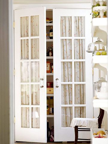 French Doors Closet #closet #doors #organization #decorhomeideas