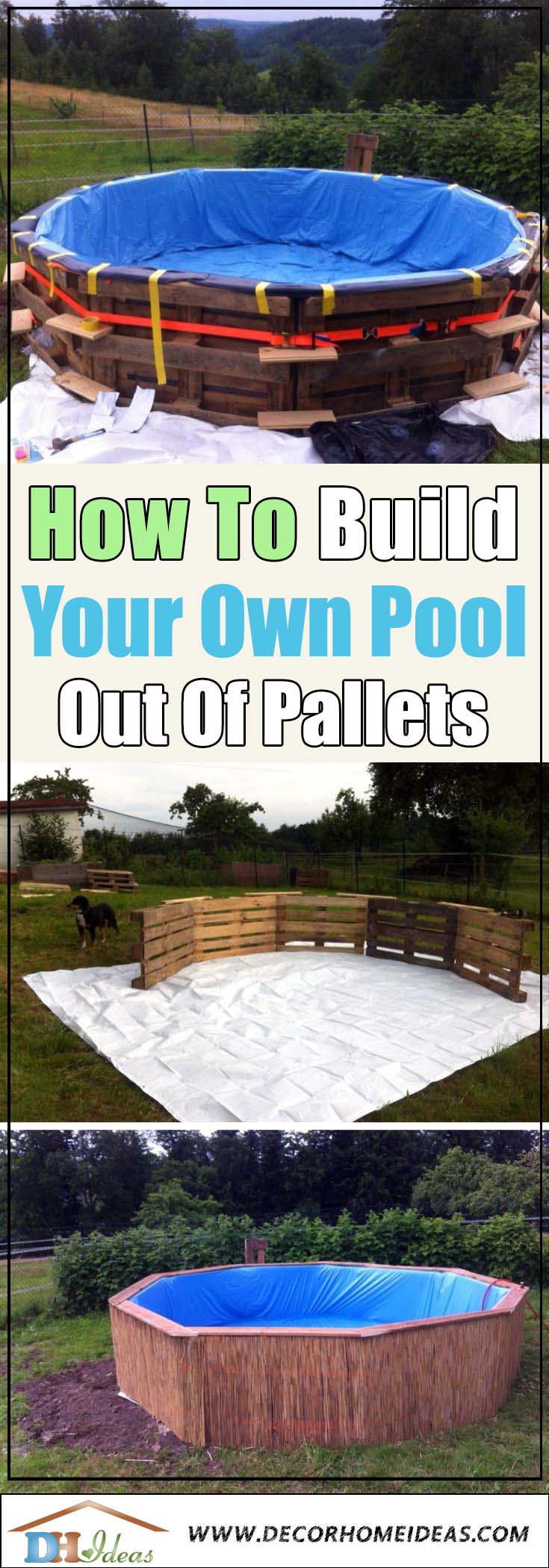 How To Make Your Own Pool Out Of Pallets