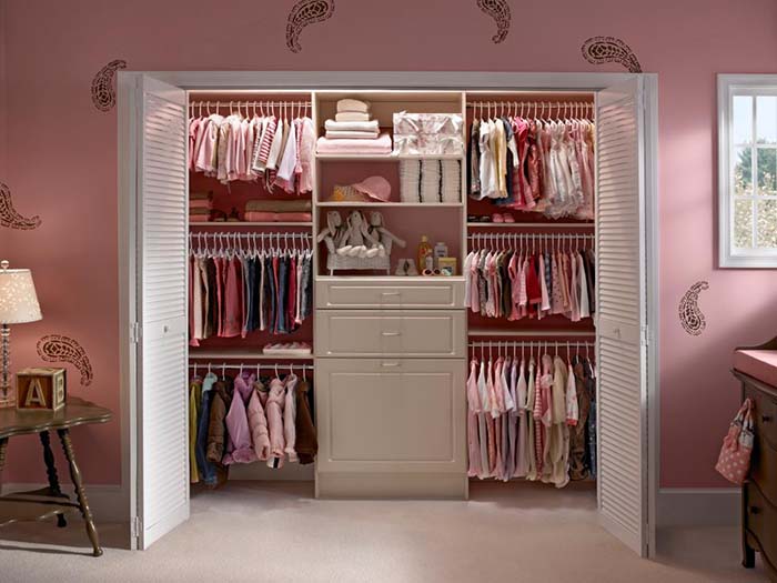 Louver Doors For Closet #closet #doors #organization #decorhomeideas