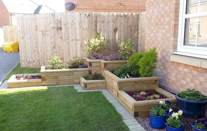 Raised Beds Garden Corner #garden #corner #decorhomeideas