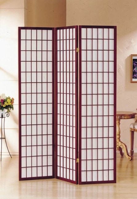 Room Divider As Closet Door #closet #doors #organization #decorhomeideas