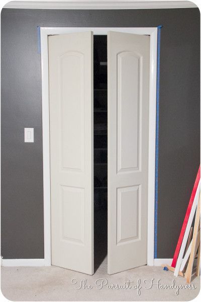 Swinging Closet Doors #closet #doors #organization #decorhomeideas