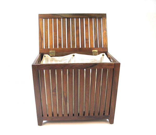 Teak Vanity Hamper