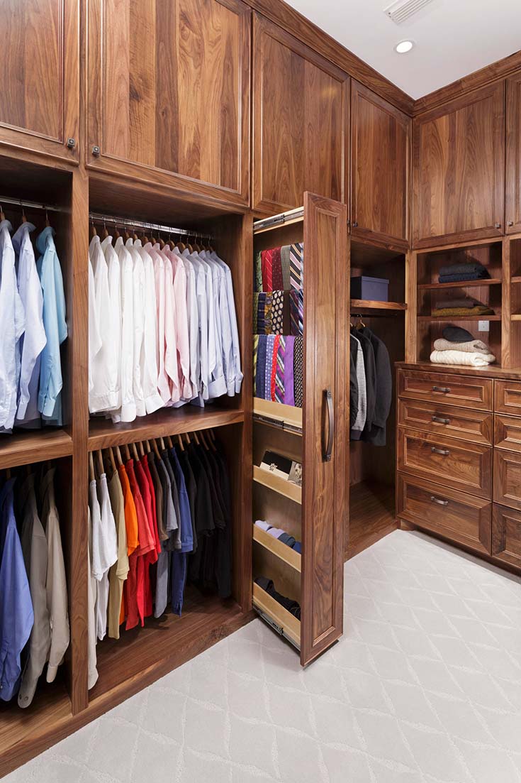 Walk In Closet Design and Photo #closet #storage #decorhomeideas