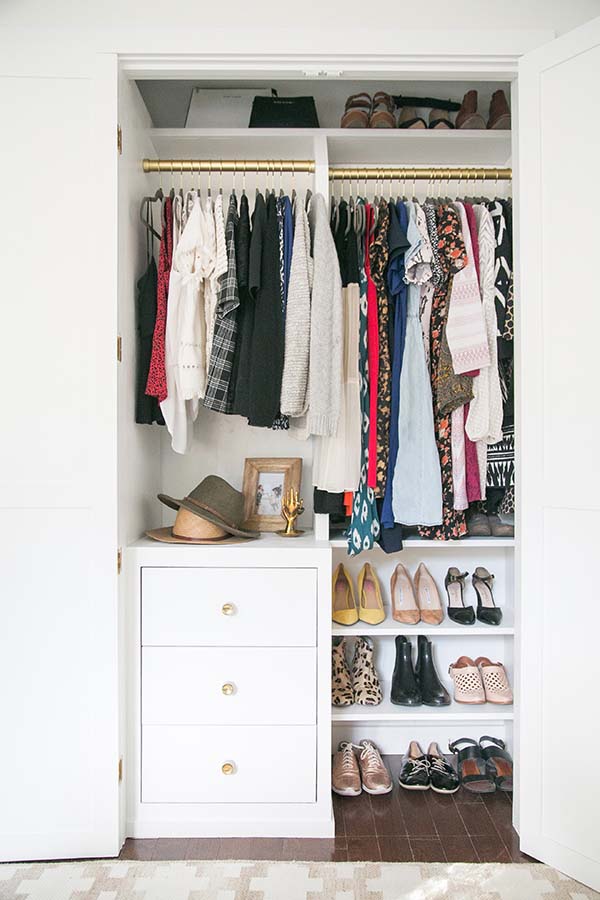 Closet Organization Add Shoe Storage #closet #organization #decorhomeideas