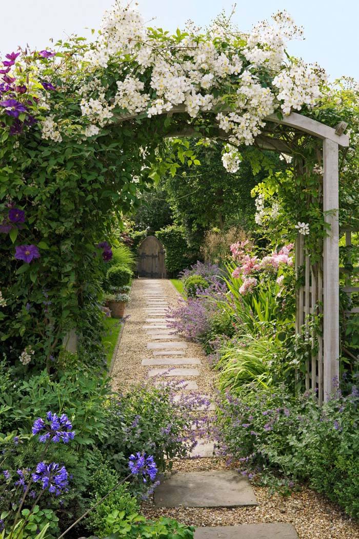 Countryside Garden Trellis #garden #landscaping #decorhomeideas