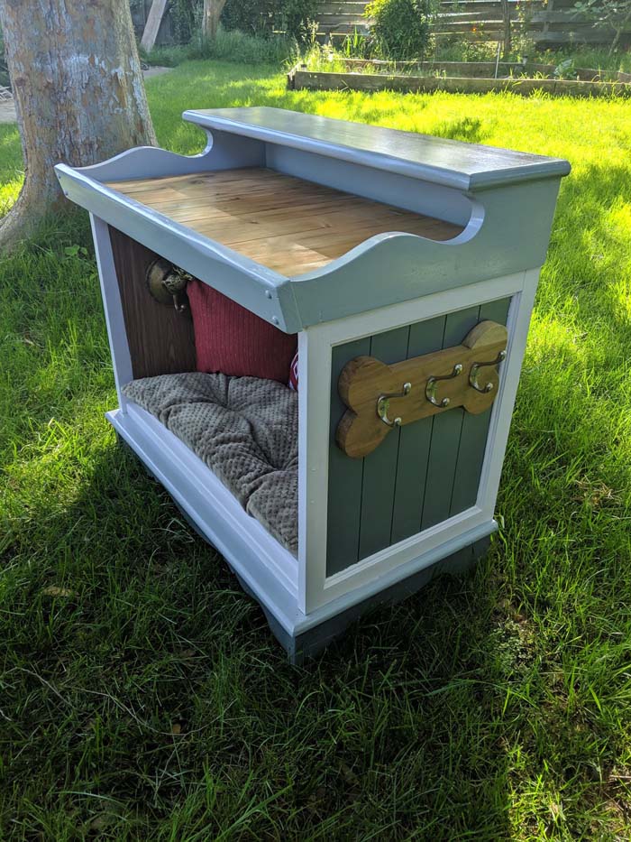 DIY Dog Bed Old Dresser Repurposed