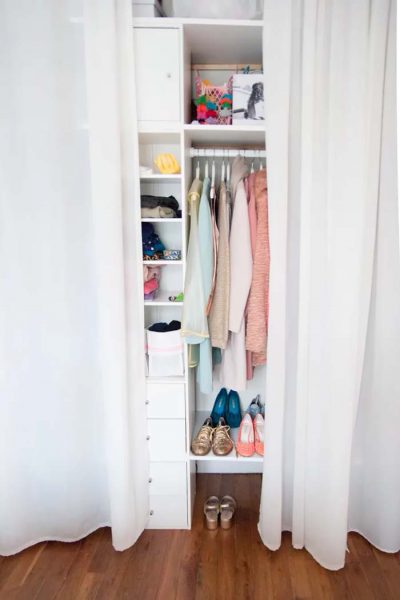 32 Ways To Squeeze More Space Out of a Small Closet | Decor Home Ideas