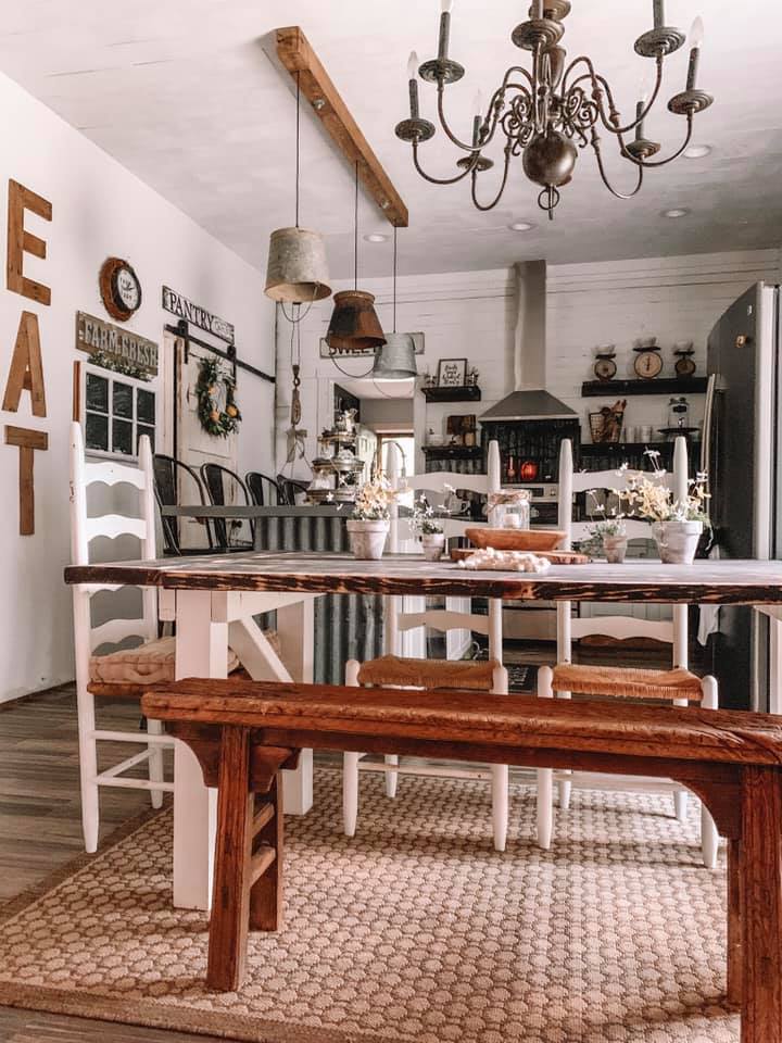 Farmhouse Renovation Kitchen #farmhouse #makeover #decorhomeideas