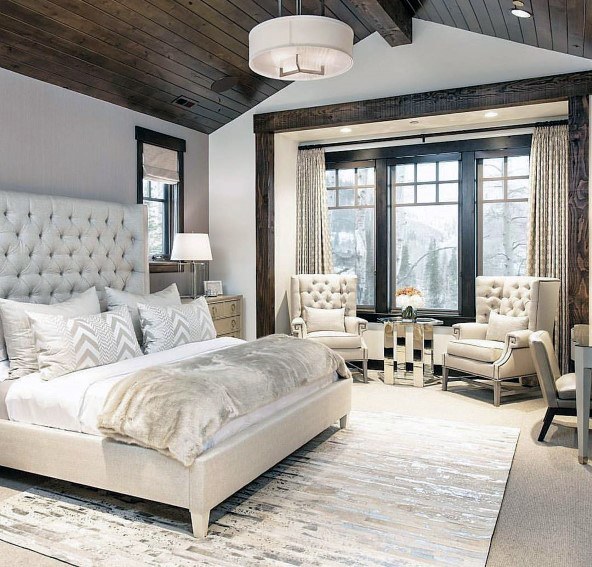 Gold and Silver Bedroom #bedroom #silver #decorhomeideas