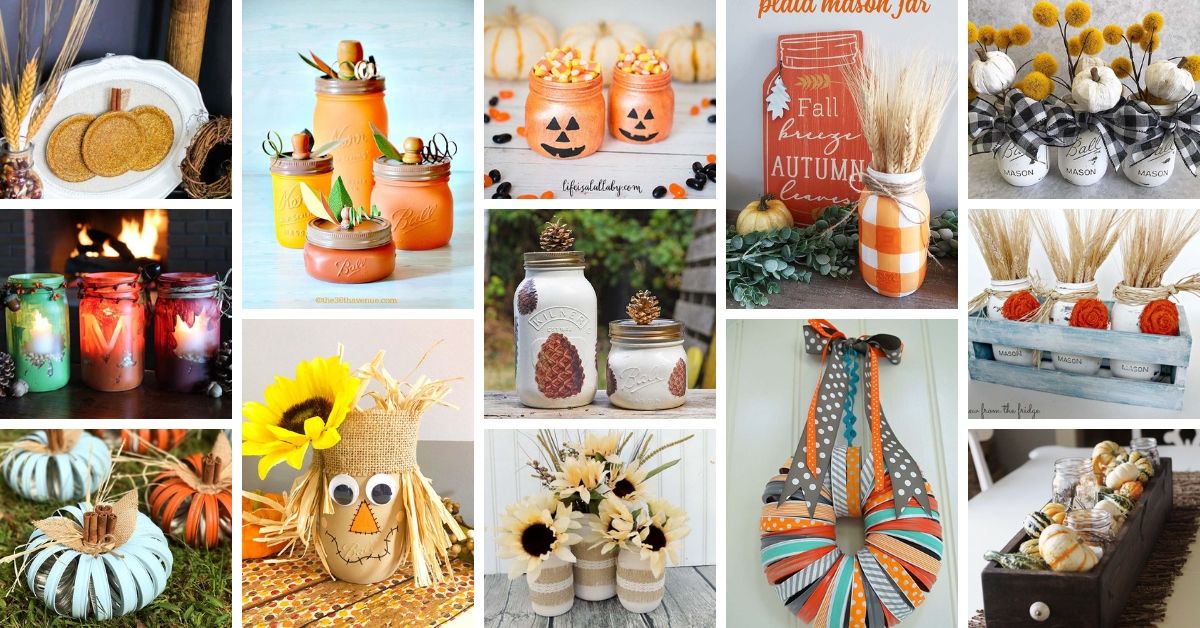 Mason Jar Fall Crafts