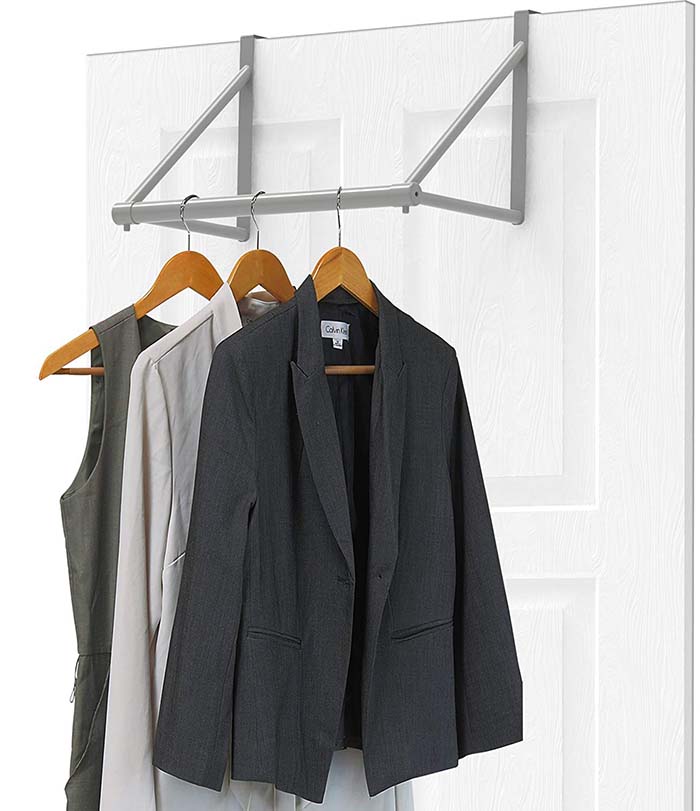 Over The Door Closet Hanger Organizer #closet #organization #decorhomeideas