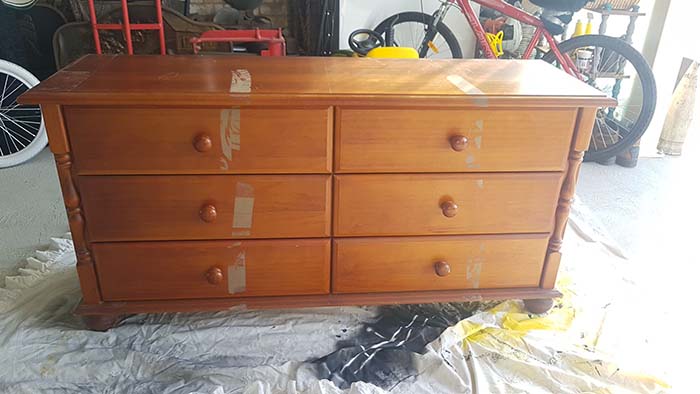 Old Dresser Makeover