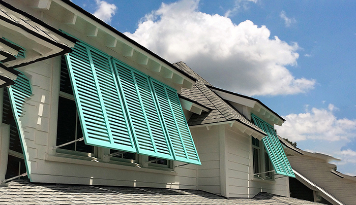 Bahama Shutters Mounting