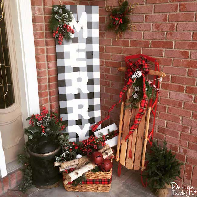 100+ Best DIY Buffalo Check Christmas Decor Ideas | Decor Home Ideas