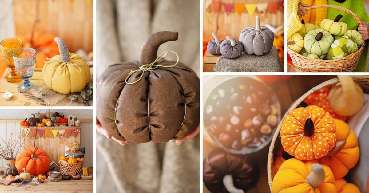 DIY Fabric Pumpkins