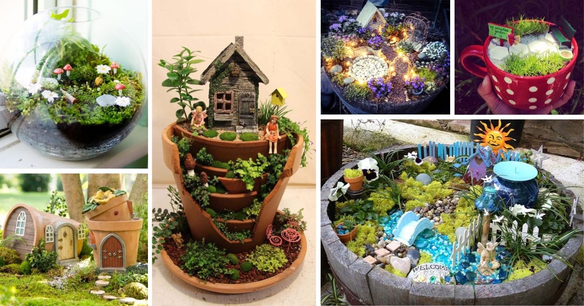 DIY Fairy Garden Ideas