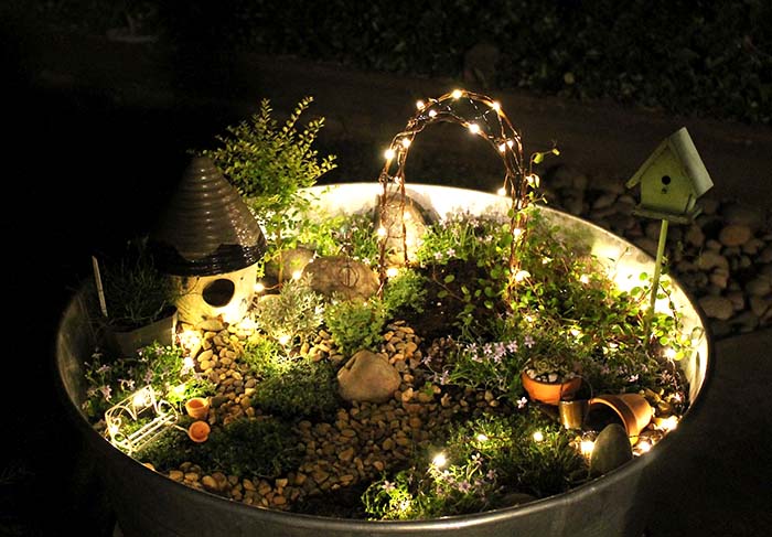 Fairies In The Garden #fairygarden #diy #decorhomeideas