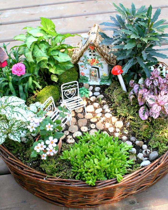 Fairy Garden DIY Cottage #fairygarden #diy #decorhomeideas