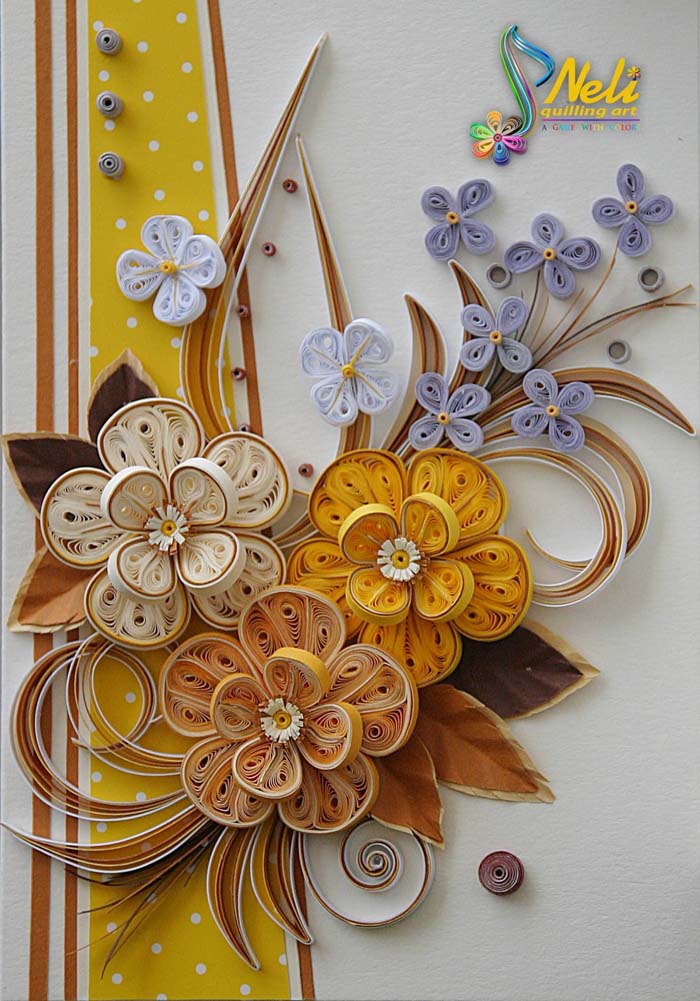 Fall Decor Quilling Cards