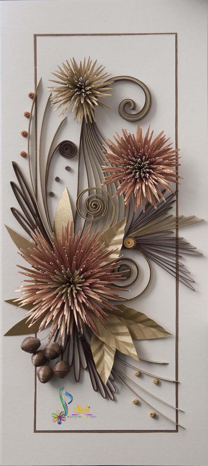 Fall Decor Quilling Cards