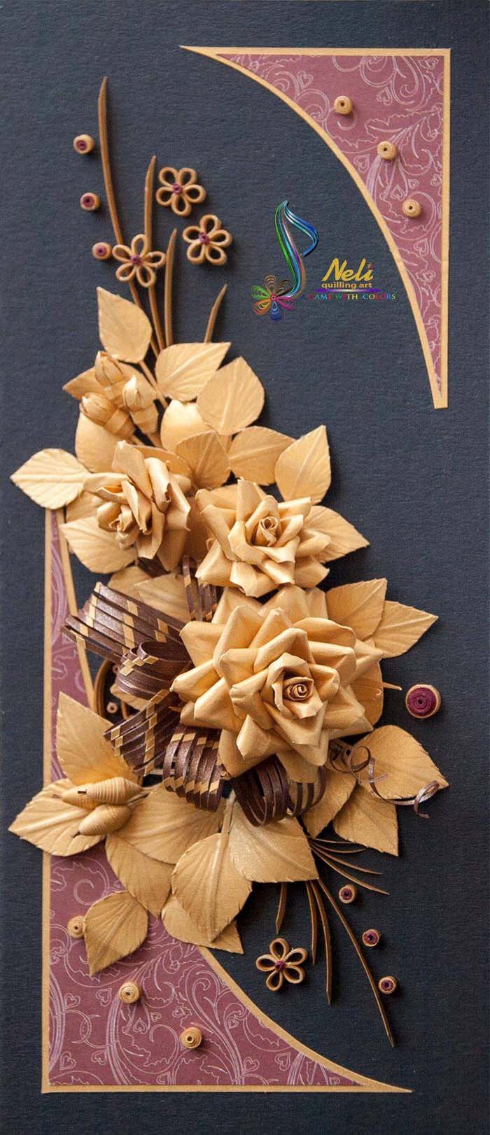 Fall Decor Quilling Cards