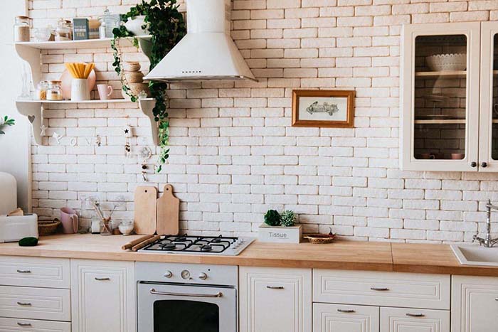 Floating Shelves Kitchen Storage