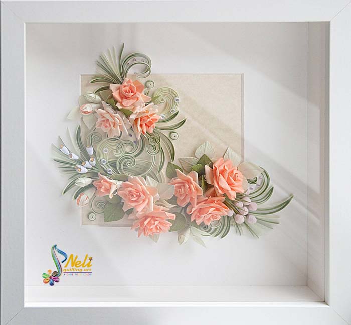 Framed Quilling Cards