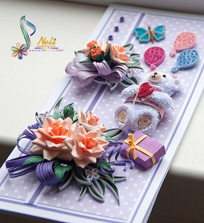 Kids Quilling Cards