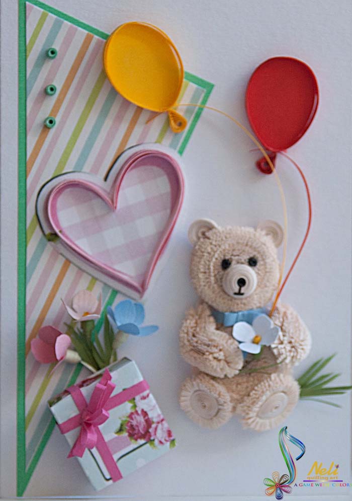 Kids Quilling Cards