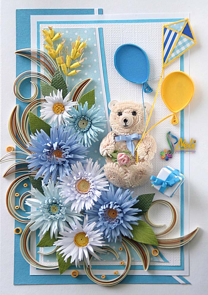 Kids Quilling Cards