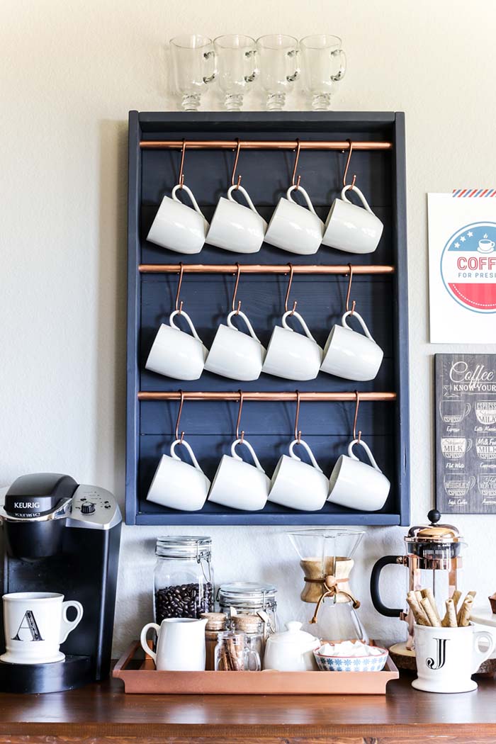 One Day Coffee Bar #coffeebar #coffeestation #decorhomeideas